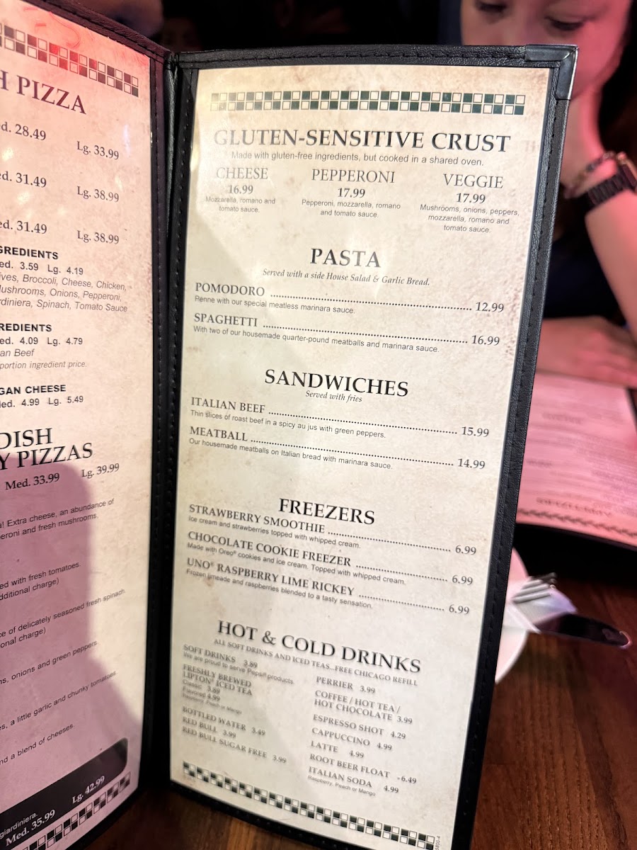 Pizzeria Uno Menu - Image 6